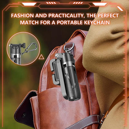 Mini Mobile Tripod Upgrade, Removable with Bluetooth Remote Control, Pocket-Sized Retractable Portable Pole Tripod, Suitable for Shooting Vlog, Selfie, Live Broadcast, Compatible with Smartphones and Cameras