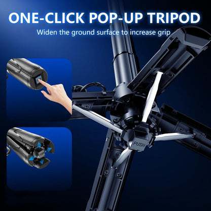Mini Mobile Tripod Upgrade, Removable with Bluetooth Remote Control, Pocket-Sized Retractable Portable Pole Tripod, Suitable for Shooting Vlog, Selfie, Live Broadcast, Compatible with Smartphones and Cameras