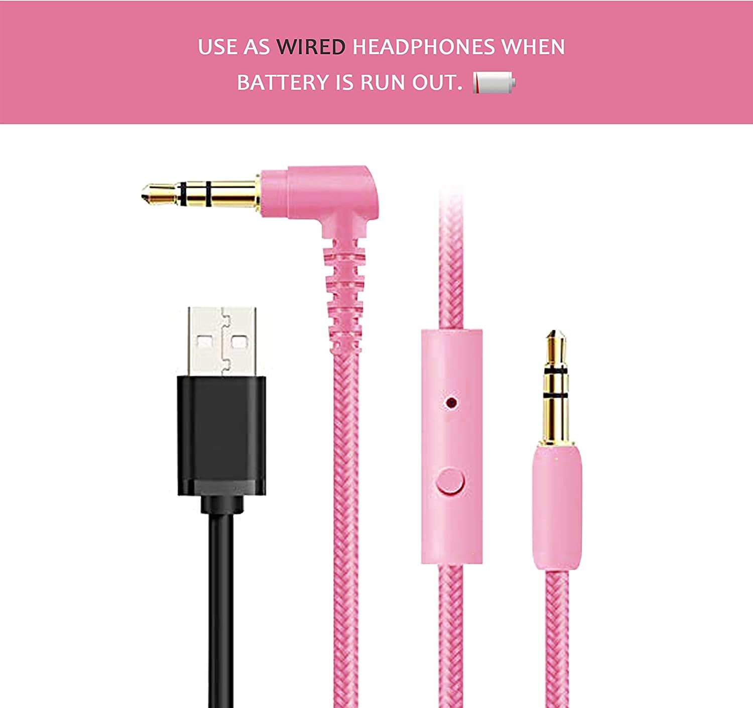 CT-7 Cat Ear Kids Bluetooth Headphones, LED Light up Kids Wireless Headphones with Mic and Volume Control，50H of Battery Life for Travel and School/Seeing Tablets (Pink&Green)